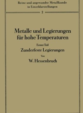 【预订】Metalle Und Legierungen Fur Hohe Tem...