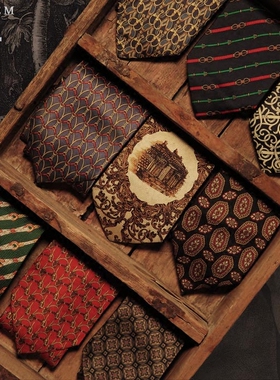 *古藤GOTEM*孤品意大利奢侈大牌 纯手工收藏级复古领带【精选集】