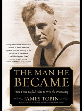【预售】The Man He Became: How FDR Defied Polio to Win th