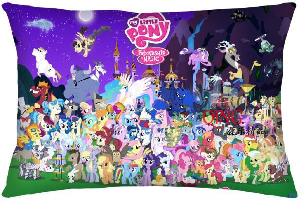 My little pony rainbow pony Pony Ma Baoli small family cute toy pillow pillow New Year gift