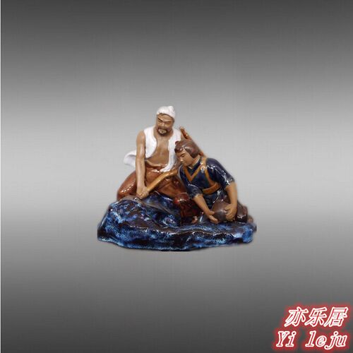 石湾公仔陶瓷客厅大师人物工艺品