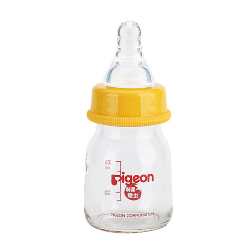Pigeon baby Juice bottle standard caliber Glass bottles Silicone pacifier Baby juice bottles 50mlin the Diapers/Care/Feeding/Push lathe , Feeding bottle/Bottles related , Feeding bottle  category - from Buy2taobao.com to provide professional Taobao agent buy service