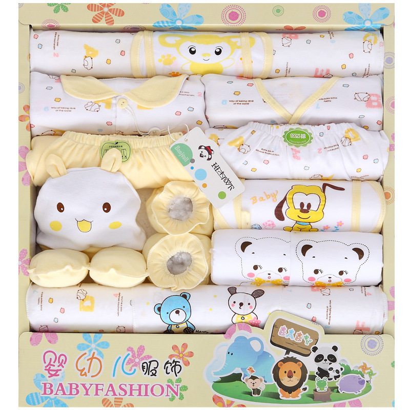 Coffret cadeau pour nouveau-né - Vêtements + Fournitures - Ref 1976019 Image 1