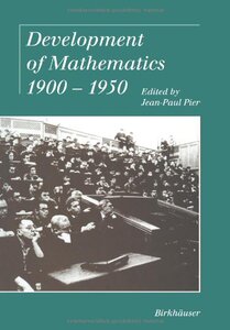 【预售】Development of Mathematics 1900 1950