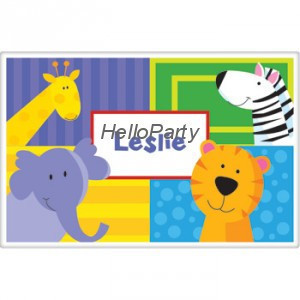 宴请/庆典/桌签/生日礼物丛林动物－座位卡/席位卡 party