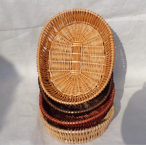 包邮柳编收纳筐展示筐食品可定做