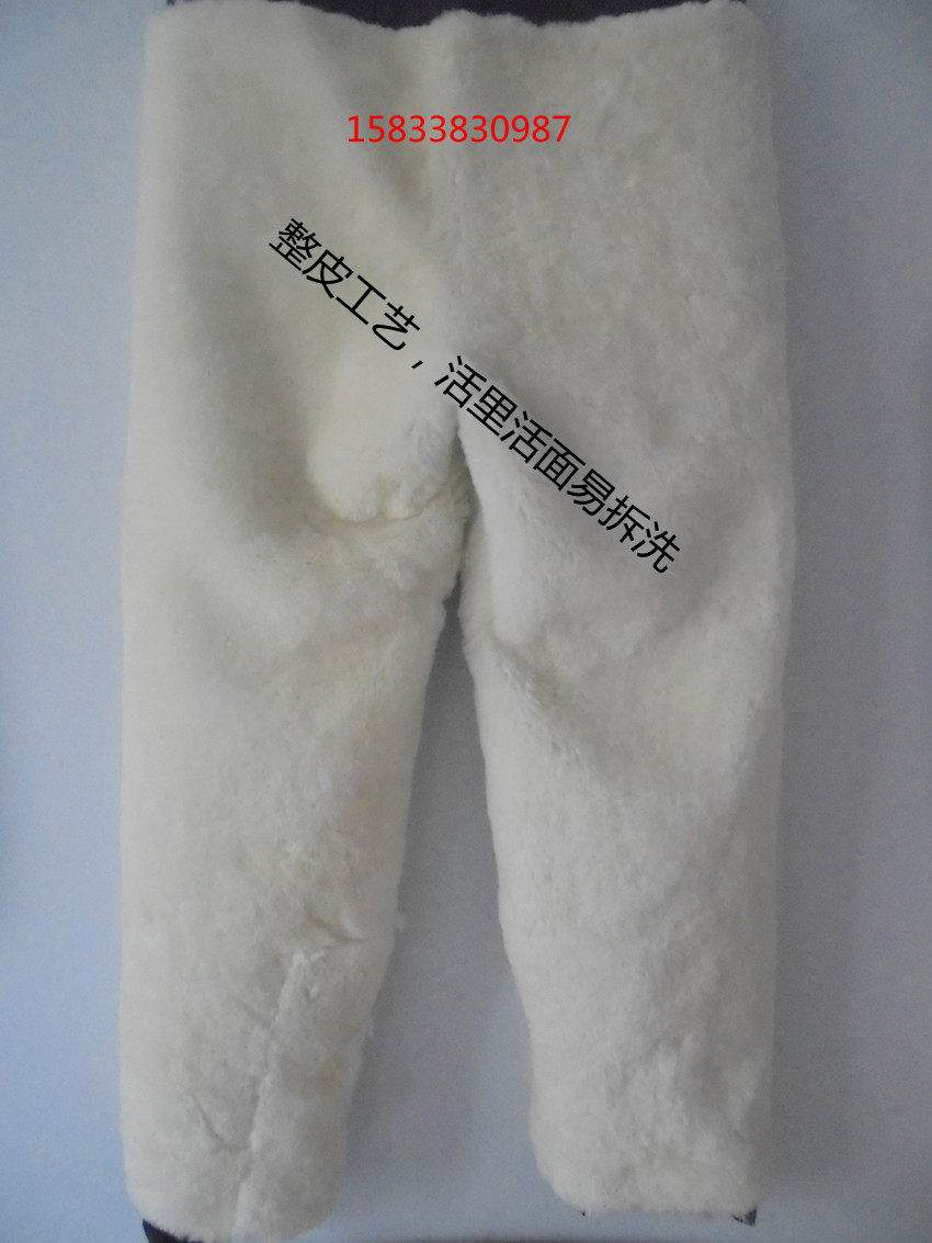 Pantalon cuir homme droit pour hiver - Ref 1480353 Image 1