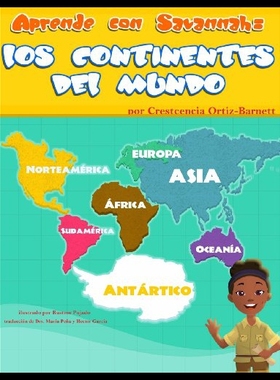 【预售】Aprende Con Savannah: Los Continentes del Mundo: