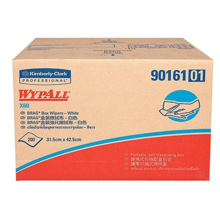 金佰利 90161 WYPALL X60全能型擦拭布（抽取式）工業吸水吸油布在類目 居家日用, 防護用品, 其它勞保用品中 - 來自Buy2taobao.com提供專業的淘寶代購服務