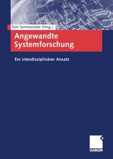 【预售】Angewandte Systemforschung: Ein Interdisziplin...