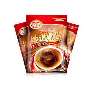 海南特产 品香园食品兴隆地道咖啡320g*3速溶咖啡粉兴隆炭烧咖啡