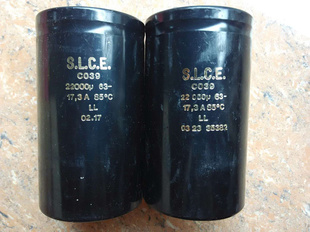NAIM专用 法国SLCE黑皮金字 CO39系列 LL型 63v 22000uf 发烧电容