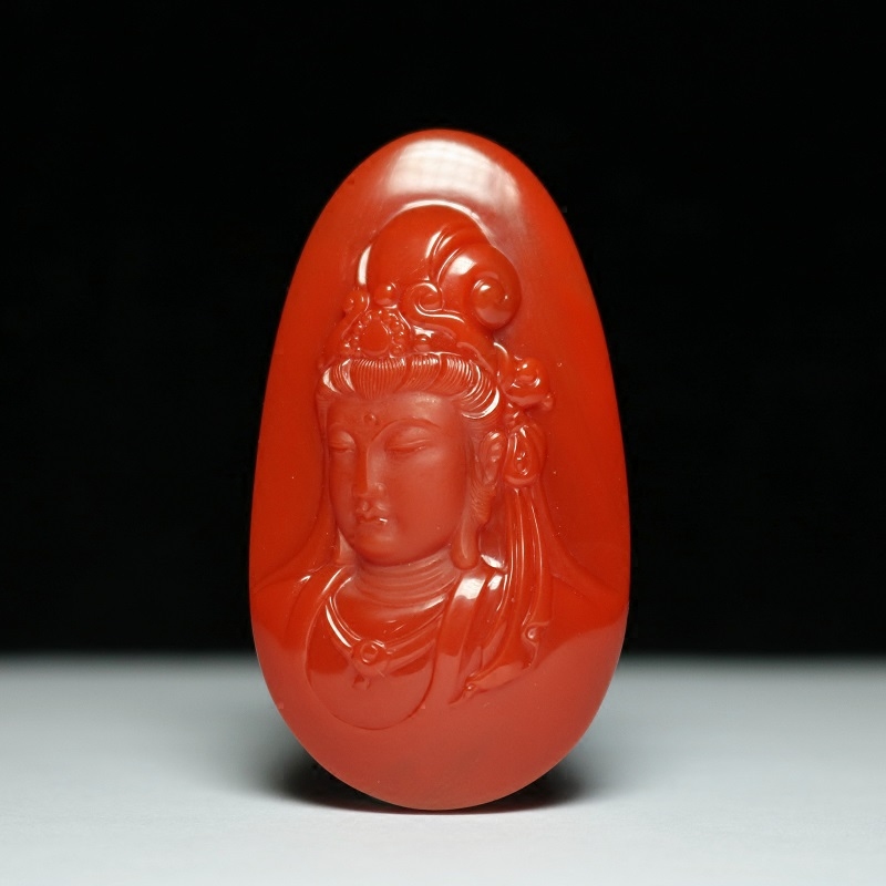 盘石出品 凉山南红玛瑙瓦西料玉化玉弘兴观音牌吊坠 收藏级无瑕疵在类目 饰品/流行首饰/时尚饰品新, 项坠/吊坠中 - 来自Buy2taobao.com提供专业的淘宝代购服务