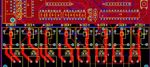 8路继电器工控板原理图pcb ATmega8 LM2576 MAX232 光耦隔离 DB9