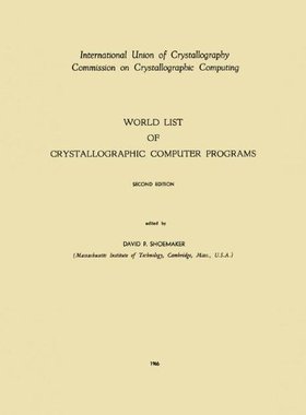 【预订】World List of Crystallographic Compu...
