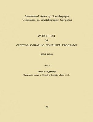 【预订】World List of Crystallographic Compu...