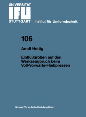 【预订】Einflussgrossen Auf Den Werkzeugbruc...