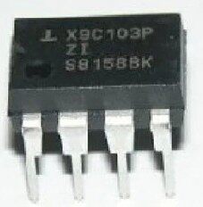 直插 9C103P X9C103P X9C103PZ 拆机数字电位器芯片 DIP8 可直拍