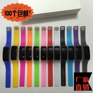 厂家直销韩版LED手环手表潮流时尚果冻电子表多色男女学生儿童表