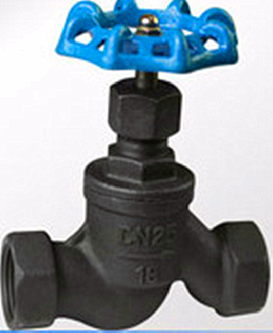 扬宇阀门 J11H-16C S型铸钢 碳钢丝扣螺纹截止阀 蒸汽截止阀