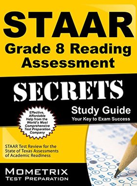 【预售】STAAR Grade 8 Reading Assessment Secrets: STAA...