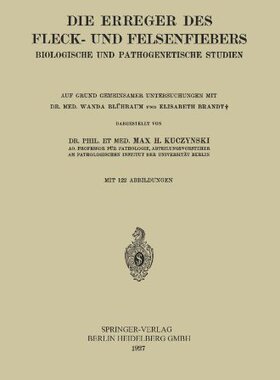 【预订】Die Erreger Des Fleck- Und Felsenfie...