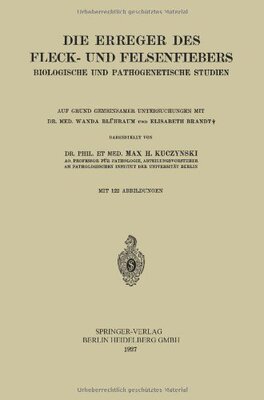 【预订】Die Erreger Des Fleck- Und Felsenfie...