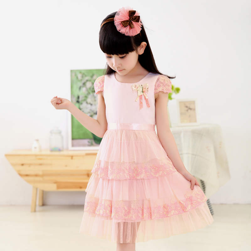 Robes pour fille en mélange - Ref 2047905 Image 4