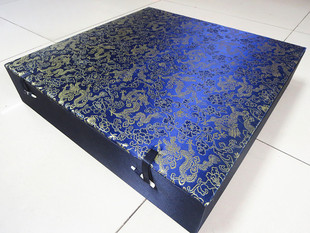 高档锦盒大号盘子书籍字画玉璧瓷器摆件茶饼铜镜佛像礼品包装盒