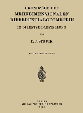 【预订】Grundzuge Der Mehrdimensionalen Diff...