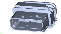 1-1564530-1 泰科/安普 TE/AMP 15P连接器外壳 护套 进口原装正品