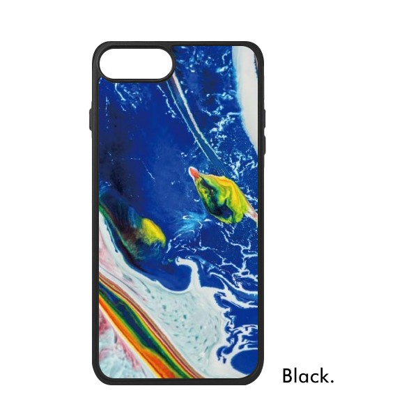 适用于iPhone景彩色纹理欧美风情Xr手机壳max保护套678pro硅胶112