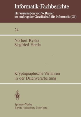 【预订】Kryptographische Verfahren in Der Da...