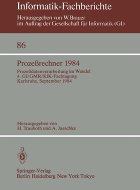 【预订】Prozessrechner 1984: Prozessdatenver...