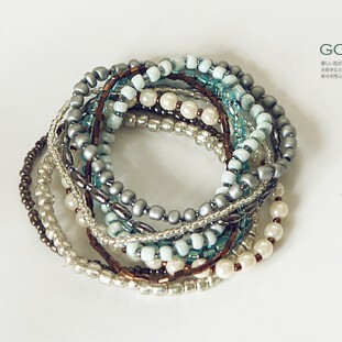 韩国多层串珠手链