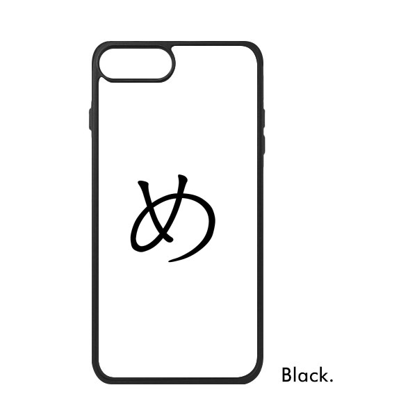 适用于iPhone苹果文片假名五十音meiPhone7811plus手机壳maxr套se