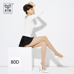 加裆加大女天鹅绒连裤 5双 袜80D丝袜春秋款 永春连裤 袜6686 包邮