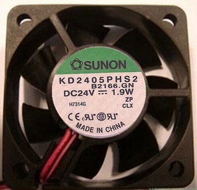建准SUNON 5015 24V 1.9W 磁悬浮 5CM工控变频器风扇 KD2405PHS2