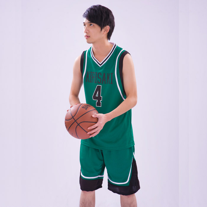 黑子的雾崎4号花宫套装篮球队服