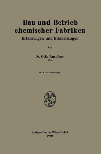 【预订】Bau Und Betrieb Chemischer Fabriken:...-封面