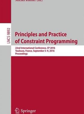 【预订】Principles and Practice of Constrain...