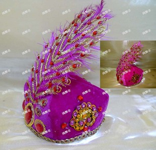 帽子 民族舞蹈服装 1447 刺绣高档 维吾尔族 鸿舞衣推荐