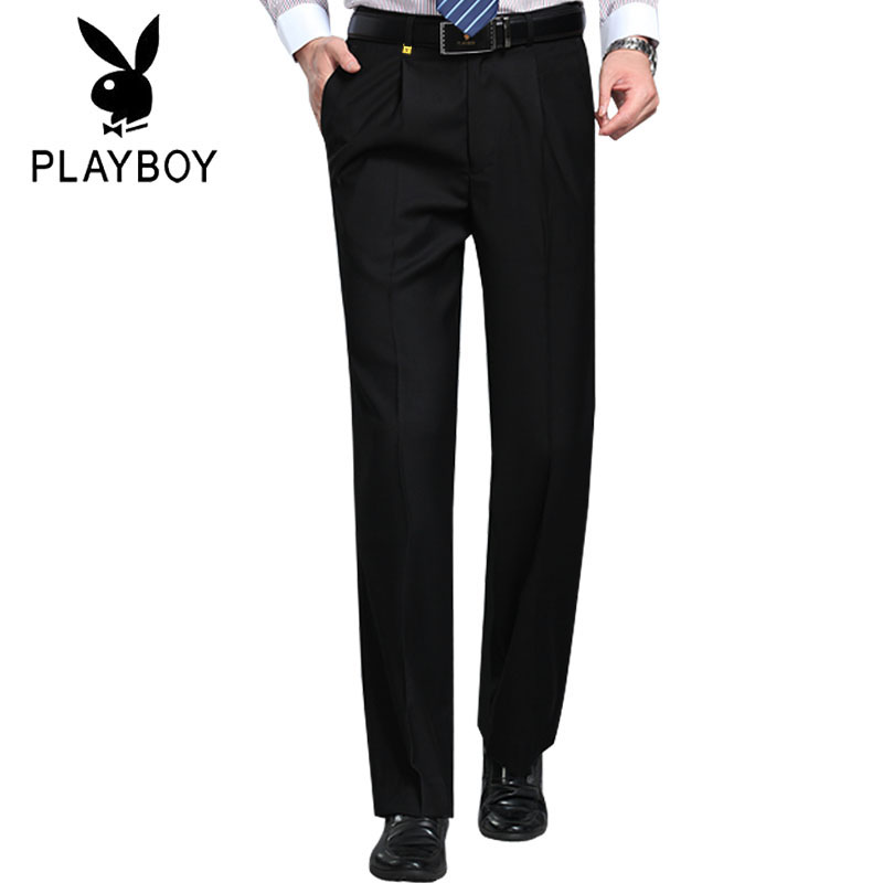 Pantalon droit PLAYBOY 90,2% de fibres de viscose de fibres de polyester, de rayonne viscose (9,8) en% pour été - Ref 1465687 Image 2