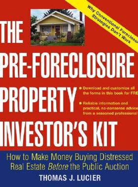 【预售】The Pre-Foreclosure Property Investor's Kit: Ho