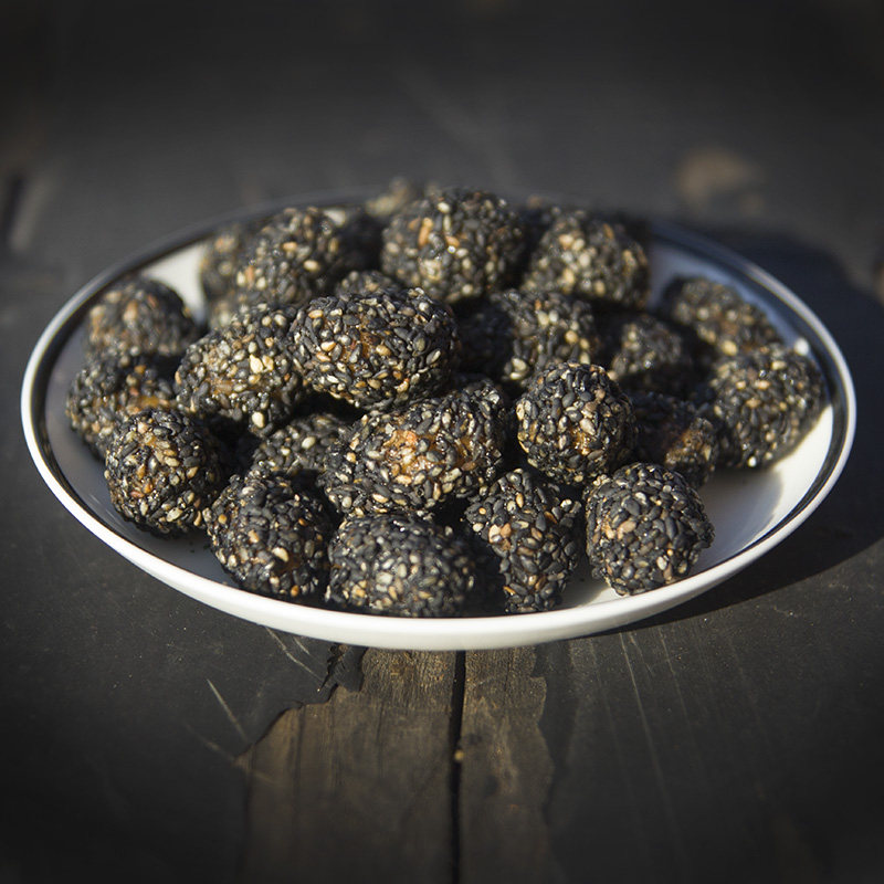 湖南攸县土特产 麻枣 麻圆 传统手工糕点 黑芝麻500g