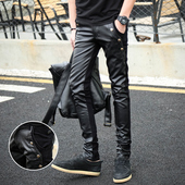 Pantalon cuir homme en vrac pour adolescent pour automne - Ref 1491425 Image 11