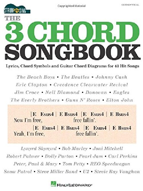 【预订】The 3-Chord Songbook: Strum & Sing S...