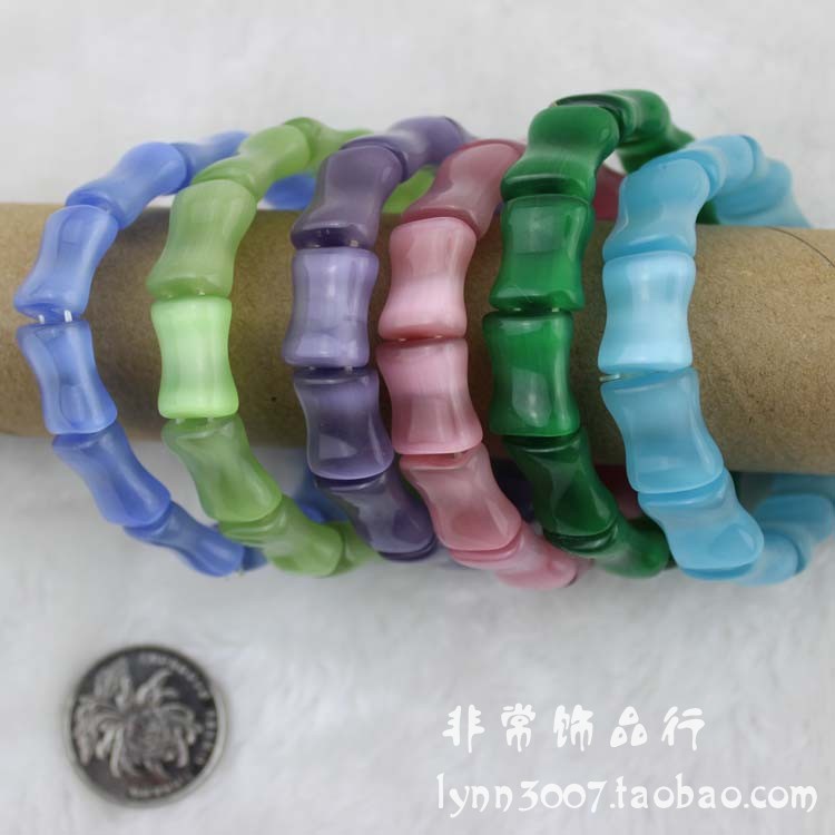 diydiy猫眼石水晶制品批发手链