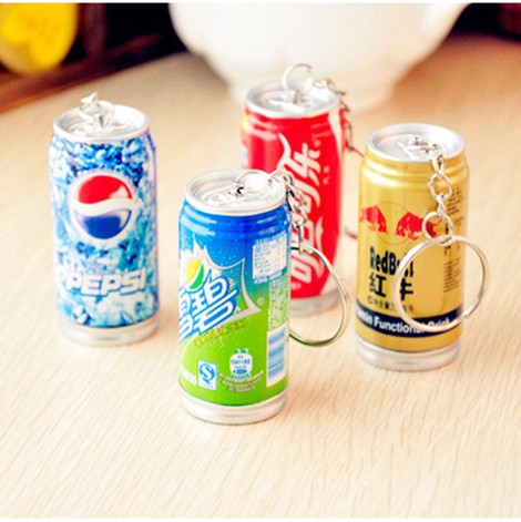 创意文具可乐伸缩圆珠笔易拉罐