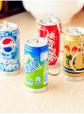 创意文具可乐伸缩圆珠笔易拉罐